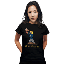Load image into Gallery viewer, Shirts Fitted Shirts, Woman / Small / Black The Goblin King