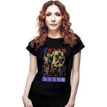 Load image into Gallery viewer, Secret_Shirts Fitted Shirts, Woman / Small / Black Masa Mune Boss