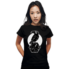 Load image into Gallery viewer, Secret_Shirts Fitted Shirts, Woman / Small / Black Critical Crow