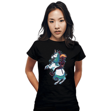 Load image into Gallery viewer, Shirts Fitted Shirts, Woman / Small / Black Napooleon