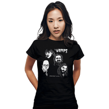 Load image into Gallery viewer, Shirts Fitted Shirts, Woman / Small / Black The Vamps