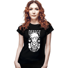 Load image into Gallery viewer, Shirts Fitted Shirts, Woman / Small / Black Defect