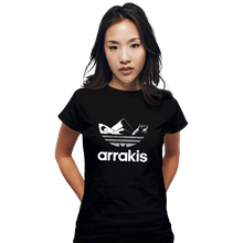 Load image into Gallery viewer, Daily_Deal_Shirts Fitted Shirts, Woman / Small / Black AdiArrakis