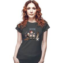 Load image into Gallery viewer, Shirts Fitted Shirts, Woman / Small / Charcoal The Busters Are In