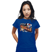 Load image into Gallery viewer, Daily_Deal_Shirts Fitted Shirts, Woman / Small / Royal Blue Every Joe Loves Toontown