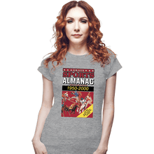 Load image into Gallery viewer, Secret_Shirts Fitted Shirts, Woman / Small / Sports Grey Sports Almanac