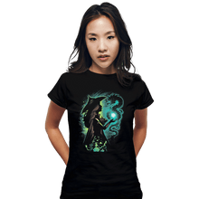 Load image into Gallery viewer, Shirts Fitted Shirts, Woman / Small / Black Last Dragon Warrior
