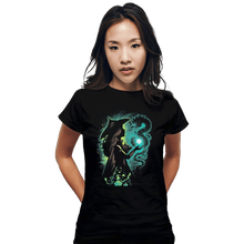 Load image into Gallery viewer, Shirts Fitted Shirts, Woman / Small / Black Last Dragon Warrior