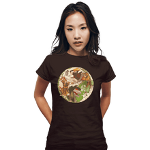 Load image into Gallery viewer, Shirts Fitted Shirts, Woman / Small / Black Zord Dynasty