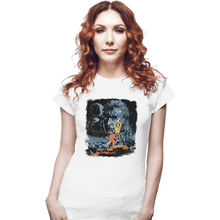 Load image into Gallery viewer, Shirts Fitted Shirts, Woman / Small / White FTT Star Trek Wars