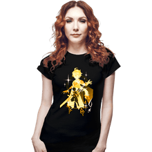 Load image into Gallery viewer, Shirts Fitted Shirts, Woman / Small / Black Traveler Aether