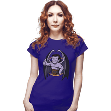 Load image into Gallery viewer, Shirts Fitted Shirts, Woman / Small / Violet Vault Gargoyle