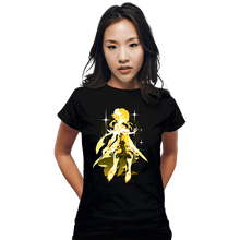 Load image into Gallery viewer, Shirts Fitted Shirts, Woman / Small / Black Traveler Lumine