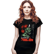 Load image into Gallery viewer, Shirts Fitted Shirts, Woman / Small / Black 7th Adventure