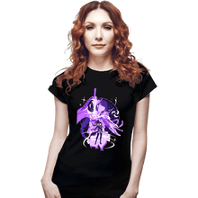 Load image into Gallery viewer, Daily_Deal_Shirts Fitted Shirts, Woman / Small / Black Electro Raiden Shogun