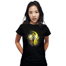 Load image into Gallery viewer, Shirts Fitted Shirts, Woman / Small / Black Eternal Sailor Moon Art