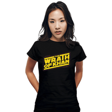 Load image into Gallery viewer, Shirts Fitted Shirts, Woman / Small / Black Wrath of Khan