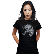 Load image into Gallery viewer, Shirts Fitted Shirts, Woman / Small / Black Monster Slayer