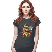 Load image into Gallery viewer, Shirts Fitted Shirts, Woman / Small / Charcoal Don't Kill My Character