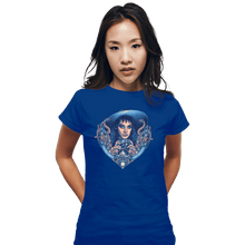 Load image into Gallery viewer, Daily_Deal_Shirts Fitted Shirts, Woman / Small / Royal Blue The Goth Bride