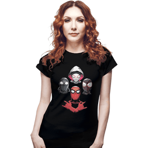 Shirts Fitted Shirts, Woman / Small / Black Arachnid Rhapsody