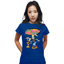 Load image into Gallery viewer, Secret_Shirts Fitted Shirts, Woman / Small / Royal Blue Stay Safe