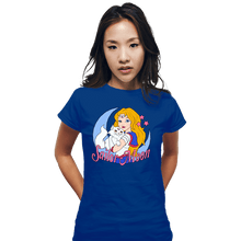 Load image into Gallery viewer, Secret_Shirts Fitted Shirts, Woman / Small / Royal Blue USA Sailor Moon