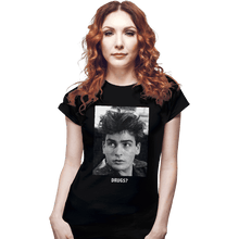 Load image into Gallery viewer, Shirts Fitted Shirts, Woman / Small / Black Drugs
