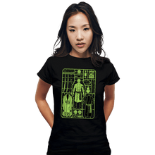Load image into Gallery viewer, Daily_Deal_Shirts Fitted Shirts, Woman / Small / Black Zoro Model Sprue