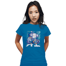 Load image into Gallery viewer, Shirts Fitted Shirts, Woman / Small / Sapphire Run And Gun