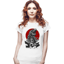 Load image into Gallery viewer, Shirts Fitted Shirts, Woman / Small / White The King Will Rise