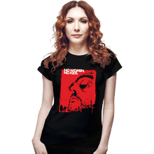 Load image into Gallery viewer, Shirts Fitted Shirts, Woman / Small / Black No Women, No Kids