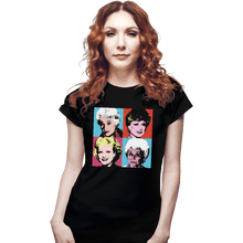 Load image into Gallery viewer, Shirts Fitted Shirts, Woman / Small / Black Warhol Girls
