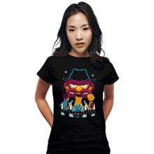 Load image into Gallery viewer, Daily_Deal_Shirts Fitted Shirts, Woman / Small / Black Dream Warriors