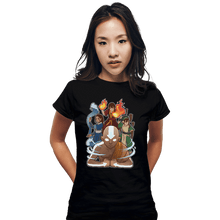 Load image into Gallery viewer, Secret_Shirts Fitted Shirts, Woman / Small / Black Avatar Team
