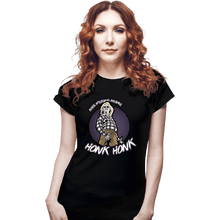 Load image into Gallery viewer, Secret_Shirts Fitted Shirts, Woman / Small / Black Honk Honk
