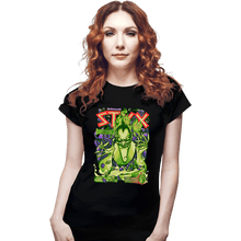 Load image into Gallery viewer, Daily_Deal_Shirts Fitted Shirts, Woman / Small / Black The Underworld's Styx