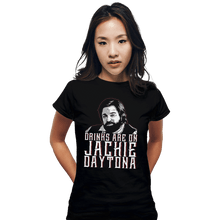 Load image into Gallery viewer, Shirts Fitted Shirts, Woman / Small / Black Jackie Daytona
