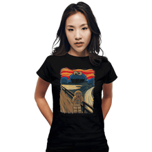 Load image into Gallery viewer, Shirts Fitted Shirts, Woman / Small / Black The Cookie Muncher
