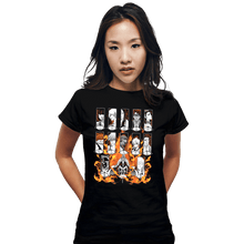 Load image into Gallery viewer, Shirts Fitted Shirts, Woman / Small / Black Captain