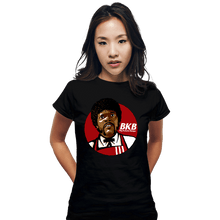 Load image into Gallery viewer, Daily_Deal_Shirts Fitted Shirts, Woman / Small / Black BKB - Big Kahuna Burger