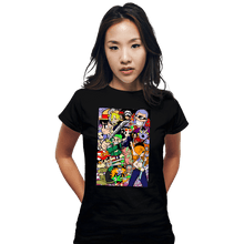 Load image into Gallery viewer, Daily_Deal_Shirts Fitted Shirts, Woman / Small / Black Luffy VS The New World