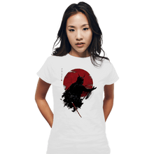 Load image into Gallery viewer, Shirts Fitted Shirts, Woman / Small / White Darth Samurai