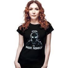 Load image into Gallery viewer, Shirts Fitted Shirts, Woman / Small / Black Night Monkey