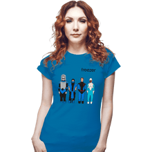 Load image into Gallery viewer, Daily_Deal_Shirts Fitted Shirts, Woman / Small / Sapphire Freezer