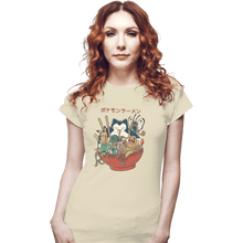 Load image into Gallery viewer, Shirts Fitted Shirts, Woman / Small / White Poke bowl