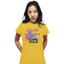 Load image into Gallery viewer, Shirts Fitted Shirts, Woman / Small / White Cafe 80s