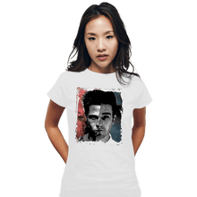Load image into Gallery viewer, Secret_Shirts Fitted Shirts, Woman / Small / White Split Secret Sale