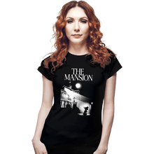 Load image into Gallery viewer, Shirts Fitted Shirts, Woman / Small / Black The Mansion