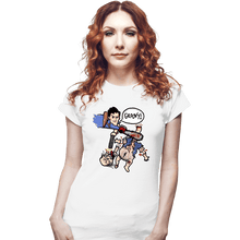 Load image into Gallery viewer, Secret_Shirts Fitted Shirts, Woman / Small / White Ash Rules